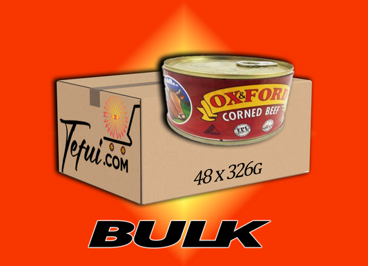 Carton of Oxford Corned Beef