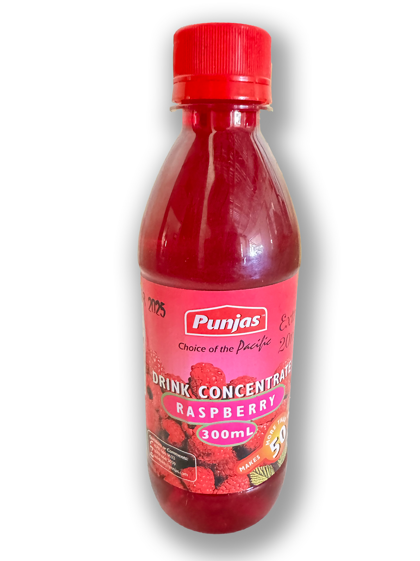 Punjas Raspberry Drink Concentrate 300ml **