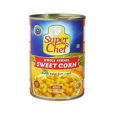 Superchef Sweet Corn in Brine - Easy Open 400g