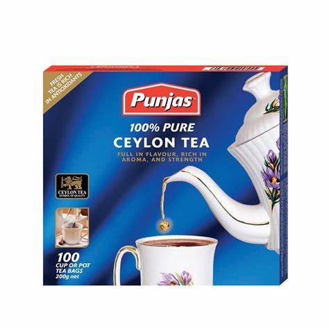 PUNJAS TEA BAGS (100 BAGS)